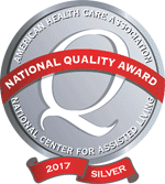 2017 AHCA Silver Award icon